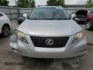 2010 Lexus RX 350 with VIN 2T2BK1BA7AC076736, listed as a Copart auction lot 57855605 with 156,298 mi miles and Salvage title. Bid and sale history available at DreamBid. Image 5.