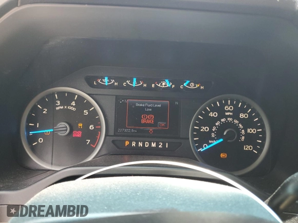 2015 Ford F-150 XL with VIN 1FTEW1CF2FFB78444, listed as a Copart auction lot 63051095 with 227,322 mi miles and Salvage title. Bid and sale history available at DreamBid. Image 9.