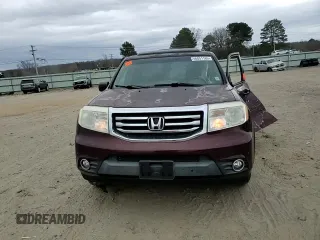 2012 Honda Pilot Touring with VIN 5FNYF3H91CB032239, listed as a Copart auction lot 46851165 with 101,402 mi miles and Salvage Title. Bid and sale history available at carsss.com. Image 12.