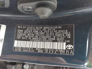 2018 Toyota Corolla L z VIN 5YFBURHE6JP840504, wystawiony jako IAAI lot #41790115 z przebiegiem 83 026 mil mil oraz . Historia ofert i sprzedaży dostępna na DreamBid. Obrazek 9.