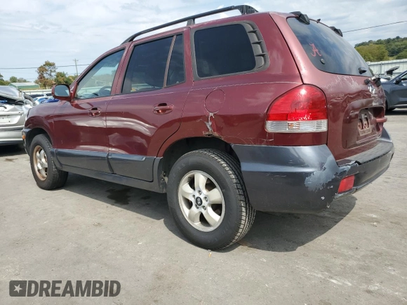 2005 Hyundai Santa Fe GLS with VIN KM8SC13D95U969084, listed as a Copart auction lot 69982304 with 202,979 mi miles and Clean Title. Bid and sale history available at carsss.com. Image 2.