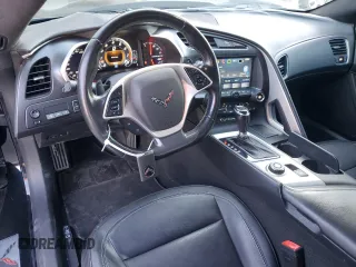 2019 Chevrolet Corvette 3LT with VIN 1G1YF3D73K5117449, listed as a Copart auction lot 82041944 with 53,554 mi miles and Salvage Title. Bid and sale history available at carsss.com. Image 8.