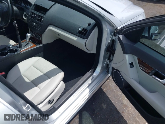 2009 Mercedes-Benz C 300 Sport with VIN WDDGF54X19R084393, listed as a IAAI auction lot 42145244 with 130,740 mi miles and . Bid and sale history available at DreamBid. Image 5.