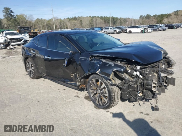 2017 Nissan Maxima SV with VIN 1N4AA6AP8HC440368, listed as a Copart auction lot 48684055 with 96,400 mi miles and Salvage Title. Bid and sale history available at DreamBid. Image 4.