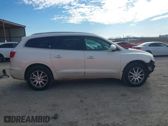 2013 Buick Enclave Leather with VIN 5GAKRCKD6DJ263627, listed as a IAAI auction lot 41629321 with 142,906 mi miles. Bid and sale history available at carsss.com. Image 14.