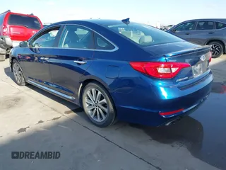 2017 Hyundai Sonata Sport with VIN 5NPE34AF3HH558348, listed as a IAAI auction lot 41723289 with 99,829 mi miles and . Bid and sale history available at DreamBid. Image 3.