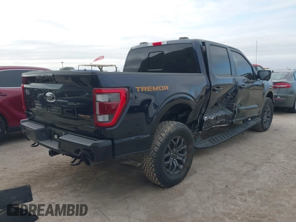 2023 Ford F-150 XL with VIN 1FTEW1E87PFB33760, listed as a IAAI auction lot 40964113 with 18,968 mi miles. Bid and sale history available at carsss.com. Image 4.