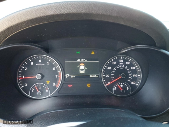 2019 Kia Optima SX with VIN 5XXGW4L21KG332225, listed as a Copart auction lot 43722525 with 46,015 mi miles and Salvage Title. Bid and sale history available at carsss.com. Image 9.