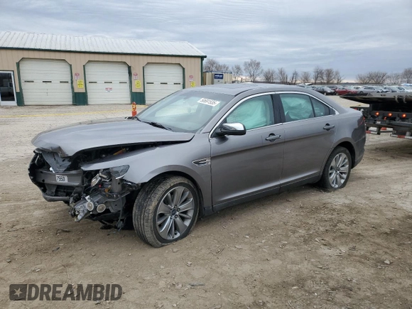 2011 Ford Taurus Limited with VIN 1FAHP2FW8BG185212, listed as a Copart auction lot 50691535 with Not Provided miles and Salvage Title. Bid and sale history available at DreamBid. Image 1.