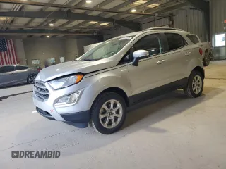 2020 Ford EcoSport SE z VIN MAJ6S3GL3LC388632, wystawiony jako Copart lot #57273225 z przebiegiem 31 988 mil mil oraz Szkody całkowita. Historia ofert i sprzedaży dostępna na DreamBid. Obrazek 1.