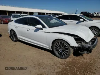 2019 Audi A5 Sportback Premium Plus with VIN WAUBNCF53KA008747, listed as a Copart auction lot 68033083 with 41,219 mi miles. Bid and sale history available at carsss.com. Image 4.