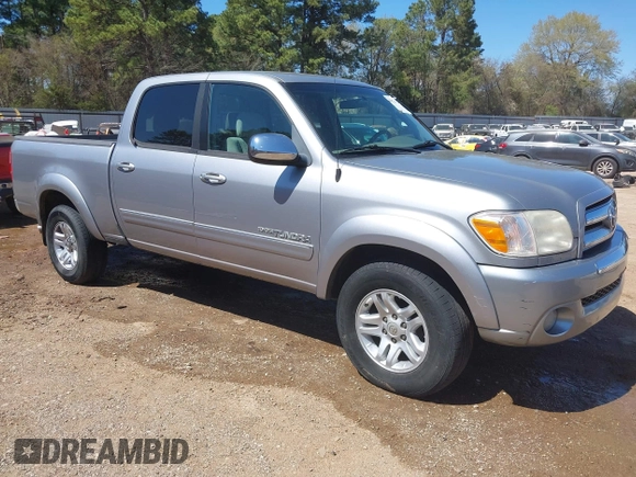 2005 Toyota Tundra SR5 with VIN 5TBDT44105S497275, listed as a IAAI auction lot 41834139 with 337,314 mi miles and . Bid and sale history available at DreamBid. Image 1.