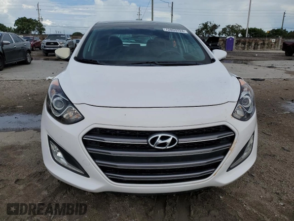 2016 Hyundai Elantra GT with VIN KMHD35LH5GU270492, listed as a Copart auction lot 72853724 with 30,977 mi miles and Salvage Title. Bid and sale history available at carsss.com. Image 5.