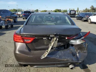 2016 Nissan Maxima SL with VIN 1N4AA6AP4GC900754, listed as a Copart auction lot 60664465 with 72,218 mi miles and Salvage title. Bid and sale history available at DreamBid. Image 6.