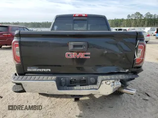 2018 GMC Sierra 1500 SLT with VIN 3GTP1NEC7JG584809, listed as a Copart auction lot 50640125 with 177,613 mi miles and Salvage title. Bid and sale history available at DreamBid. Image 6.
