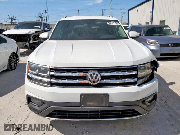 2019 Volkswagen Atlas SE z VIN 1V2WR2CA0KC596775, wystawiony jako Copart lot #56902495 z przebiegiem 57 040 mil mil oraz Szkoda całkowita • Salvage title. Historia ofert i sprzedaży dostępna na DreamBid. Obrazek 5.