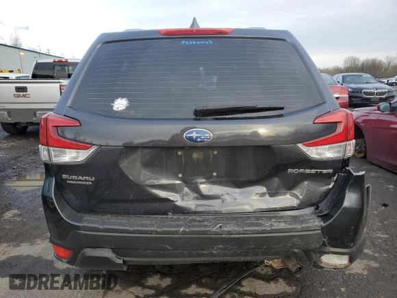 2019 Subaru Forester with VIN JF2SKAAC7KH519666, listed as a Copart auction lot 43838415 with 53,249 mi miles and Salvage Title. Bid and sale history available at carsss.com. Image 6.