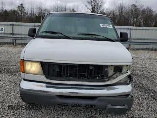2006 Ford Econoline Passenger XL with VIN 1FBNE31L76HA02327, listed as a Copart auction lot 47425455 with 186,476 mi miles and Salvage title. Bid and sale history available at DreamBid. Image 5.
