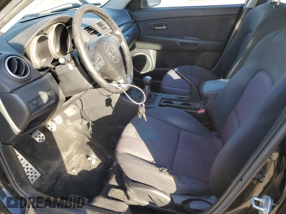 2006 Mazda 3 s with VIN JM1BK143461434065, listed as a Copart auction lot 77760574 with 183,891 mi miles and Clean Title. Bid and sale history available at carsss.com. Image 7.