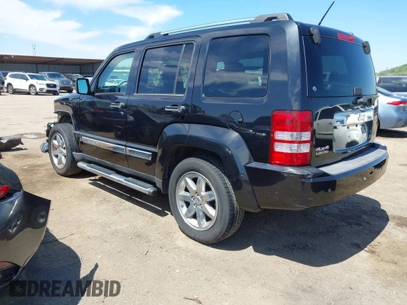2008 Jeep Liberty Limited with VIN 1J8GN58K38W126194, listed as a IAAI auction lot 42033643 with 142,090 mi miles and . Bid and sale history available at carsss.com. Image 3.