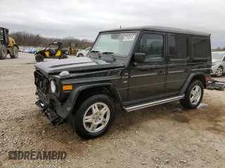 2002 Mercedes-Benz G-Class with VIN WDCYR49E12X133160, listed as a Copart auction lot 47310015 with 93,526 mi miles and Salvage Title. Bid and sale history available at carsss.com. Image 1.