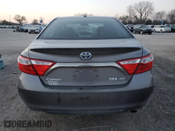 2017 Toyota Camry Hybrid LE with VIN 4T1BD1FK6HU203728, listed as a Copart auction lot 81175484 with 177,474 mi miles and Salvage Title. Bid and sale history available at carsss.com. Image 6.