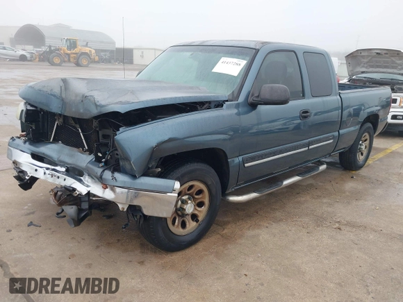 2006 Chevrolet Silverado 1500 Work Truck with VIN 1GCEC19X76Z128257, listed as a IAAI auction lot 41437288 with 201,791 mi miles. Bid and sale history available at carsss.com. Image 18.