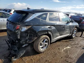 2024 Hyundai Tucson SEL with VIN KM8JBCDE7RU319788, listed as a Copart auction lot 46882775 with 13,206 mi miles and Salvage Title. Bid and sale history available at carsss.com. Image 3.