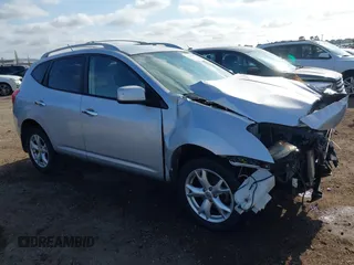 2010 Nissan Rogue S with VIN JN8AS5MT3AW016616, listed as a IAAI auction lot 42148044 with 86,814 mi miles and . Bid and sale history available at carsss.com. Image 1.