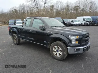 2016 Ford F-150 XLT with VIN 1FTEX1E8XGFC72780, listed as a Copart auction lot 45241295 with 0 mi miles and Clean Title. Bid and sale history available at carsss.com. Image 4.