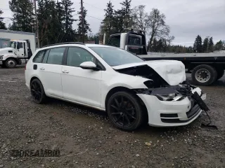 2017 Volkswagen Golf SportWagen S with VIN 3VW017AU8HM518581, listed as a Copart auction lot 43422265 with 82,307 mi miles and Salvage Title. Bid and sale history available at carsss.com. Image 4.