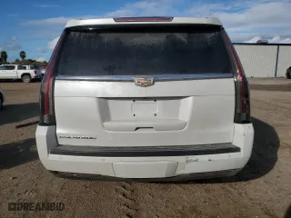 2016 Cadillac Escalade Premium Collection with VIN 1GYS4CKJ8GR214853, listed as a Copart auction lot 85465844 with 153,490 mi miles and Salvage Title. Bid and sale history available at carsss.com. Image 6.