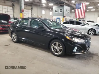 2019 Hyundai Sonata SEL with VIN 5NPE34AF4KH754077, listed as a Copart auction lot 54546405 with 86,451 mi miles and Salvage Title. Bid and sale history available at DreamBid. Image 4.