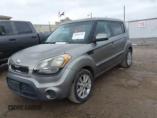2013 Kia Soul + with VIN KNDJT2A6XD7576637, listed as a IAAI auction lot 42096118 with 178,602 mi miles and . Bid and sale history available at DreamBid. Image 6.