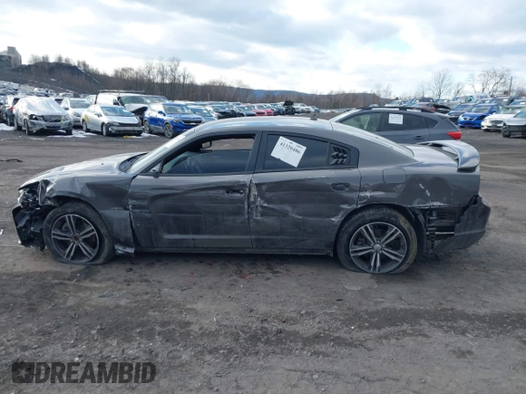 2014 Dodge Charger RT Plus with VIN 2C3CDXDTXEH244650, listed as a IAAI auction lot 41320486 with 126,493 mi miles. Bid and sale history available at carsss.com. Image 14.