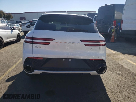 2023 Genesis GV70 Sport z VIN KMUMCDTCXPU093583, wystawiony jako Copart lot #87927445 z przebiegiem 28 187 mil mil oraz Szkoda całkowita • Salvage title. Historia ofert i sprzedaży dostępna na DreamBid. Obrazek 6.