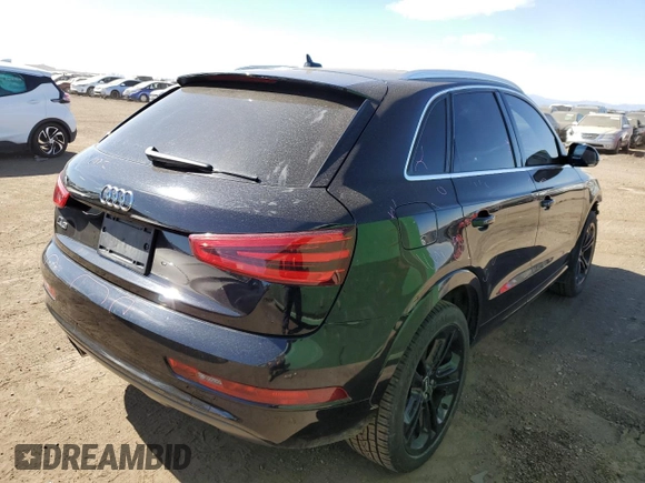 2015 Audi Q3 Prestige z VIN WA1FFCFS6FR008590, wystawiony jako Copart lot #45438604 z przebiegiem 137 597 mil mil oraz . Historia ofert i sprzedaży dostępna na DreamBid. Obrazek 3.