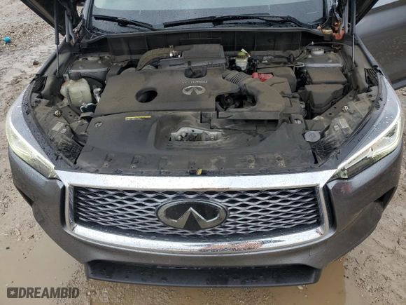 2020 Infiniti QX50 AUTOGRAPH with VIN 3PCAJ5M30LF110300, listed as a Copart auction lot 81242964 with 50,501 mi miles and Salvage Title. Bid and sale history available at carsss.com. Image 13.