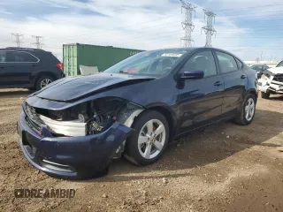 2016 Dodge Dart SXT with VIN 1C3CDFBB6GD732899, listed as a Copart auction lot 50184695 with 91,338 mi miles and Salvage Title. Bid and sale history available at carsss.com. Image 1.