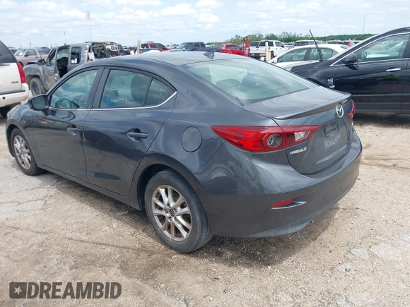 2014 Mazda 3 i Grand Touring with VIN 3MZBM1W78EM108407, listed as a IAAI auction lot 42082720 with 116,632 mi miles and . Bid and sale history available at carsss.com. Image 3.