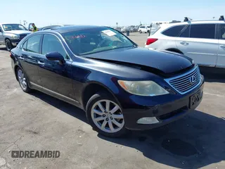 2007 Lexus LS 460 z VIN JTHBL46F175021907, wystawiony jako IAAI lot #42353354 z przebiegiem Nie podano mil oraz . Historia ofert i sprzedaży dostępna na DreamBid. Obrazek 1.