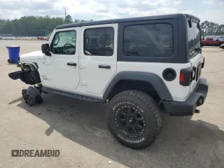 2018 Jeep Wrangler Unlimited Sport S z VIN 1C4HJXDG9JW143513, wystawiony jako Copart lot #55415625 z przebiegiem 133 294 mil mil oraz Szkoda całkowita • Salvage title. Historia ofert i sprzedaży dostępna na DreamBid. Obrazek 2.