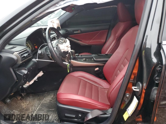 2020 Lexus IS 300 F Sport with VIN JTHGA1D21L5101194, listed as a Copart auction lot 42705555 with 68,989 mi miles and Salvage title. Bid and sale history available at DreamBid. Image 7.