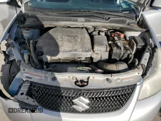 2010 Suzuki SX4 LE with VIN JS2YC5A27A6300498, listed as a Copart auction lot 43036655 with 237,647 mi miles and Salvage Title. Bid and sale history available at carsss.com. Image 11.