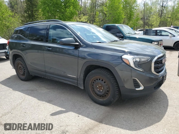 2019 GMC Terrain SLE z VIN 3GKALMEV0KL207117, wystawiony jako Copart lot #57245495 z przebiegiem 197 289 mil mil oraz Czysty tytuł • Clean title. Historia ofert i sprzedaży dostępna na DreamBid. Obrazek 4.