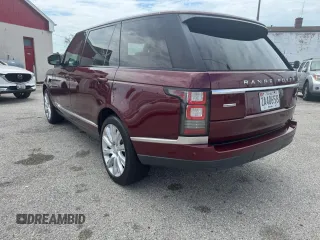 2015 Land Rover Range Rover Supercharged with VIN SALGS3TF5FA226038, listed as a Copart auction lot 58631935 with 125,000 mi miles and Clean title. Bid and sale history available at DreamBid. Image 3.