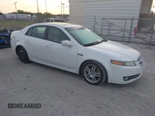 2008 Acura TL with VIN 19UUA66218A018427, listed as a IAAI auction lot 42016962 with 240,865 mi miles. Bid and sale history available at carsss.com. Image 1.