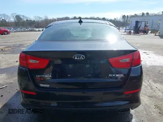 2015 Kia Optima SX Turbo with VIN 5XXGR4A67FG407786, listed as a IAAI auction lot 41606324 with 194,837 mi miles. Bid and sale history available at carsss.com. Image 16.