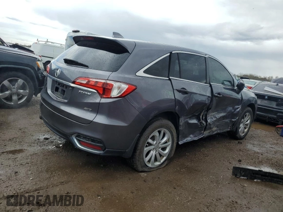 2017 Acura RDX Technology with VIN 5J8TB4H50HL013826, listed as a Copart auction lot 53980775 with 33,837 mi miles and Salvage title. Bid and sale history available at DreamBid. Image 3.