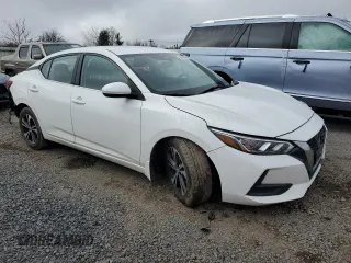2020 Nissan Sentra SV with VIN 3N1AB8CVXLY273383, listed as a Copart auction lot 49326865 with 36,635 mi miles and Salvage Title. Bid and sale history available at carsss.com. Image 4.